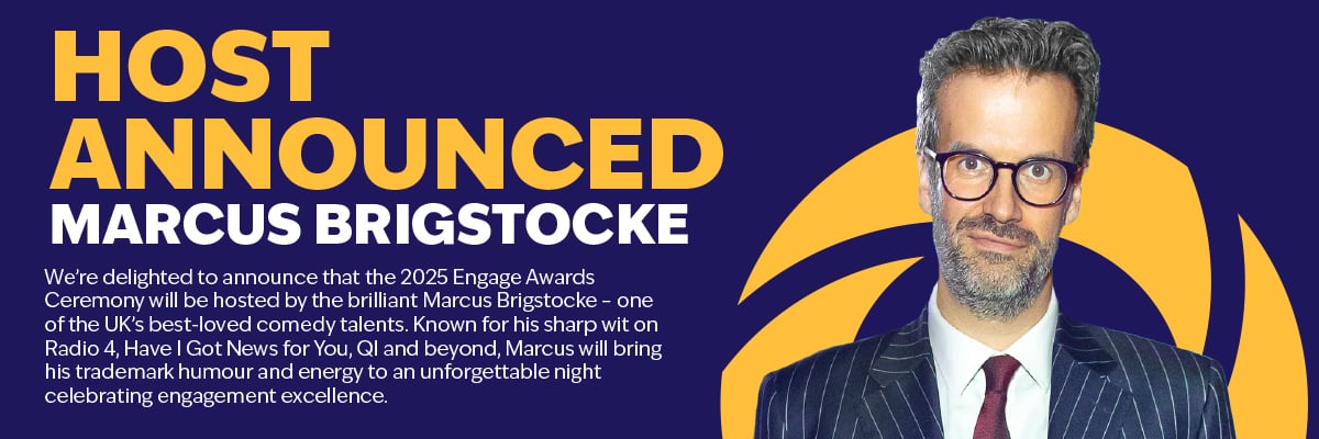 Marcus Brigstocke - Engage Awards Host3